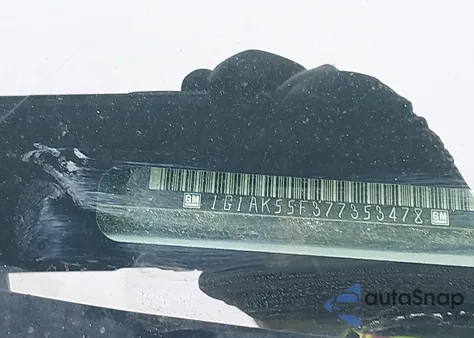 2007 Chevrolet Cobalt Ls из США, поврежденный, VIN 1G1AK55F377353478